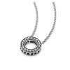 Strieborný náhrdelník KRUH