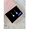 Stříbrné visací náušnice TEARDROP S,M,L