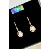 Stříbrné visací náušnice TEARDROP S,M,L