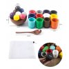 Montessori dřevěná hračka "Balls in cups XL"