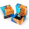 Dárková krabička na prsten nebo náušnice - LUX BLUE