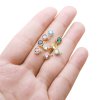 Stříbrný přívěsek Birthstone 5MM