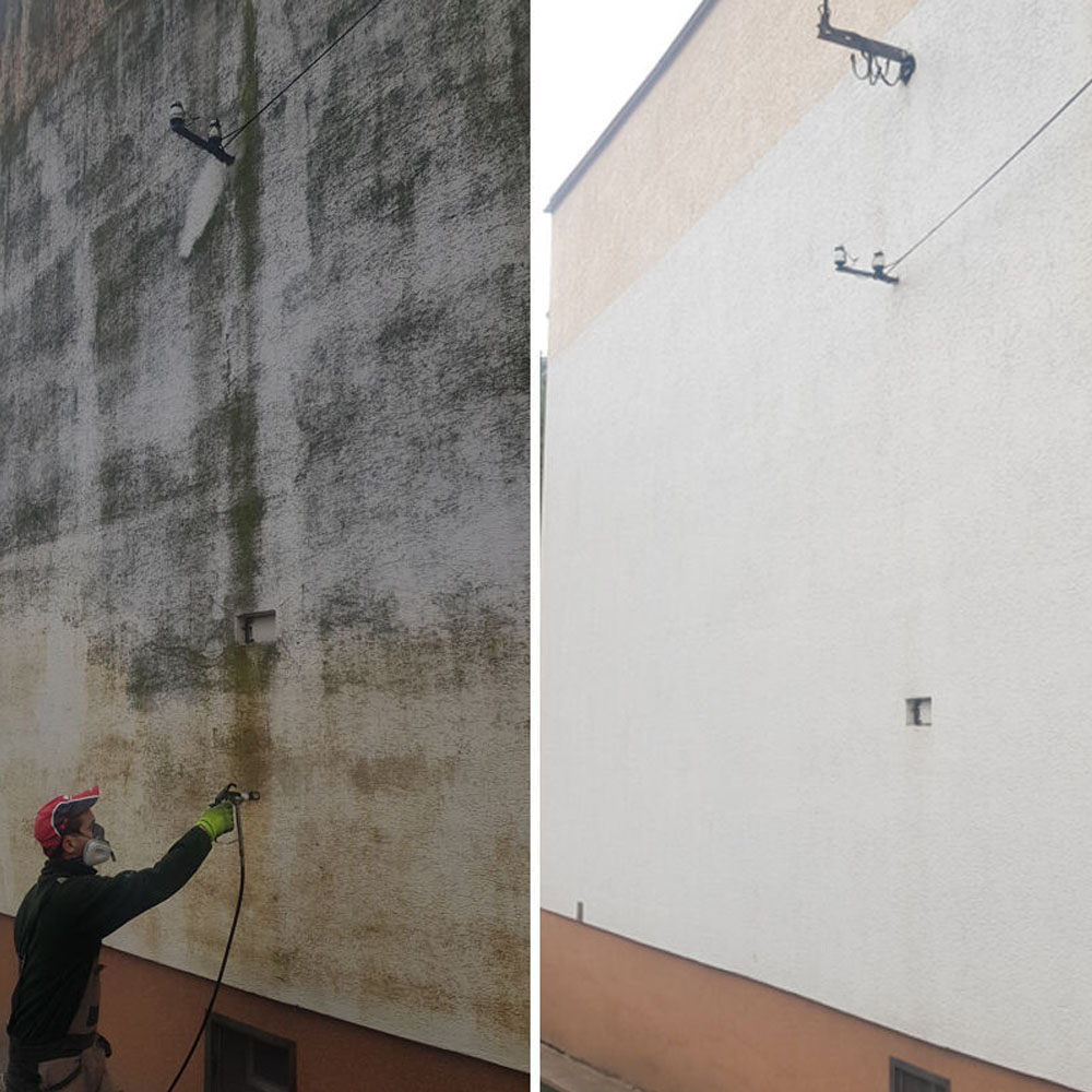 Správný postup při čištění fasády – 5 důvodů, proč ho dodržet