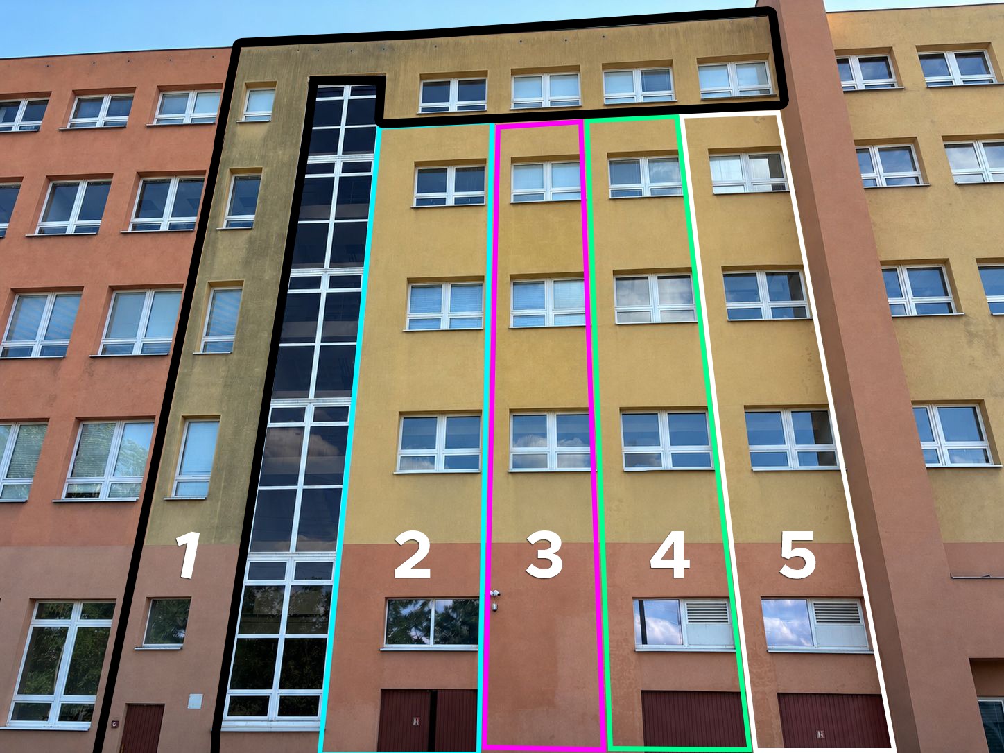 Testování čištění a ochrany fasády v rámci projektu iCARI v Brně