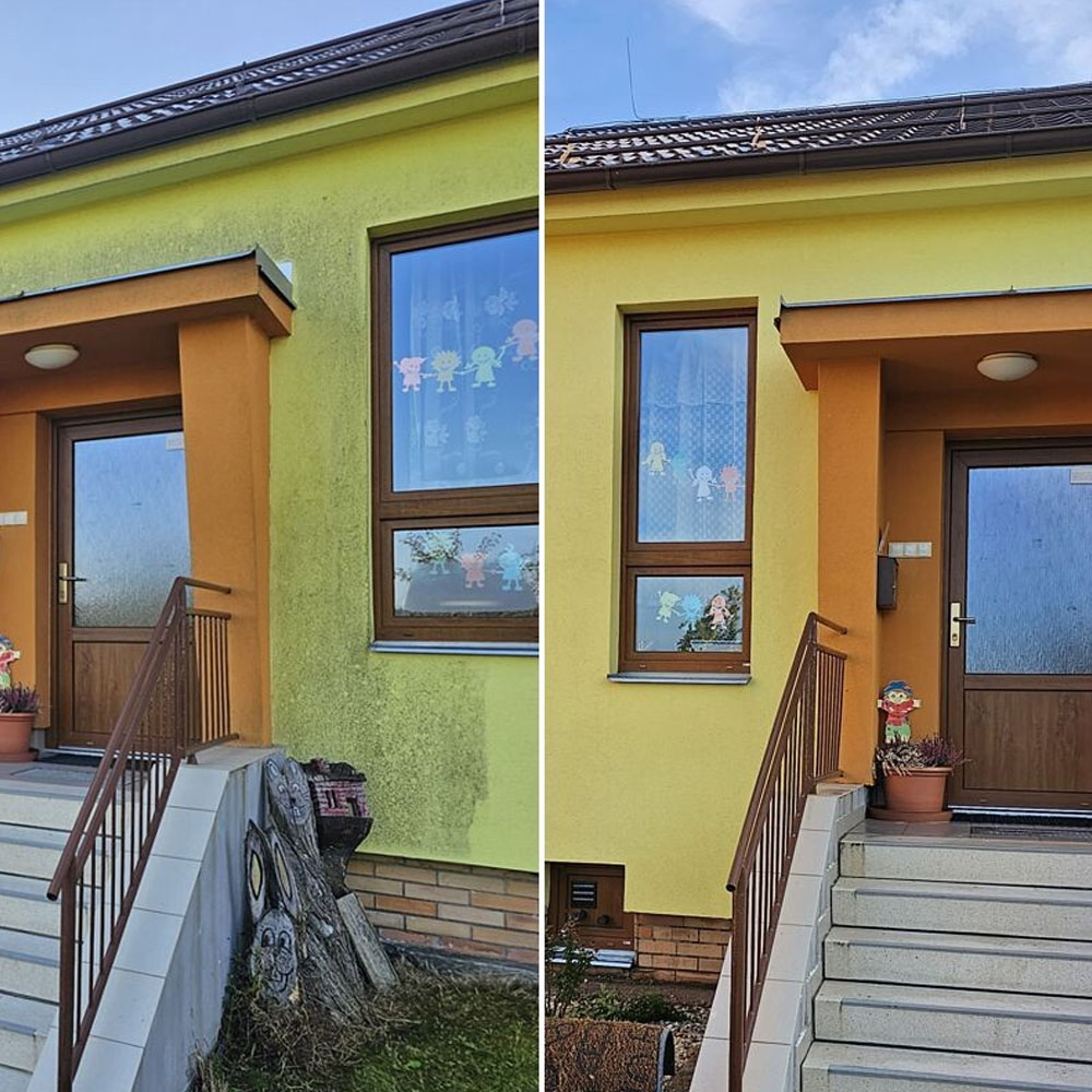 Na obecním úřadu Branice a mateřské škola proběhla revitalizace fasády