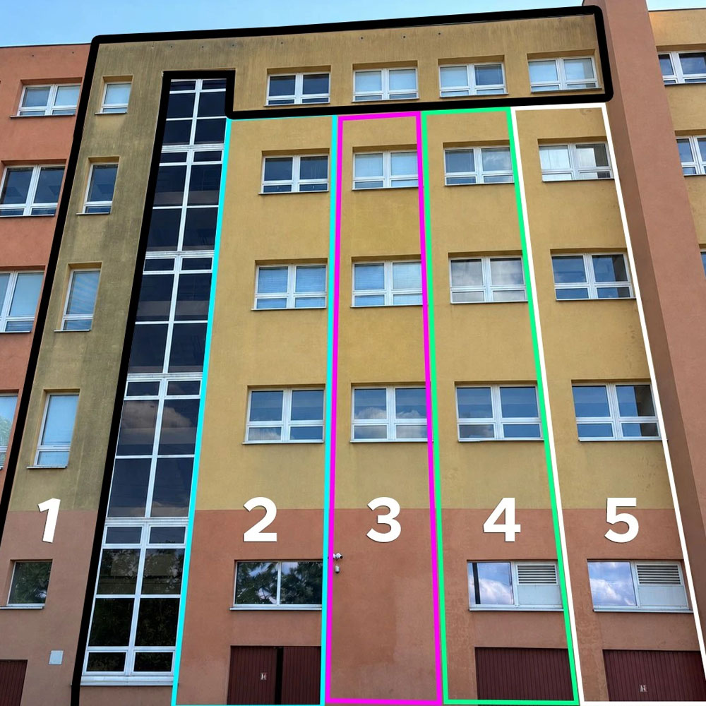 Ochrana fasády v rámci výzkumu iCARI: ISOKOR testuje pět řešení