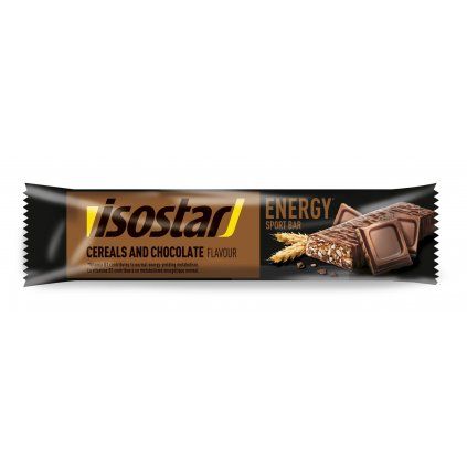 Isostar High Energy chocolat 35g FR DE SP NL Maquette 3D