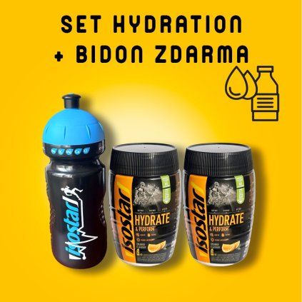 PWD pomeranč + bidon Electrolyte