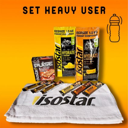 Isostar SET HEAVY USER + ručník ZDARMA