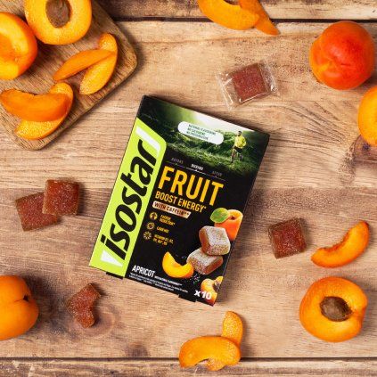 Isostar ENERGY FRUIT BOOST 10x10g MERUŇKA