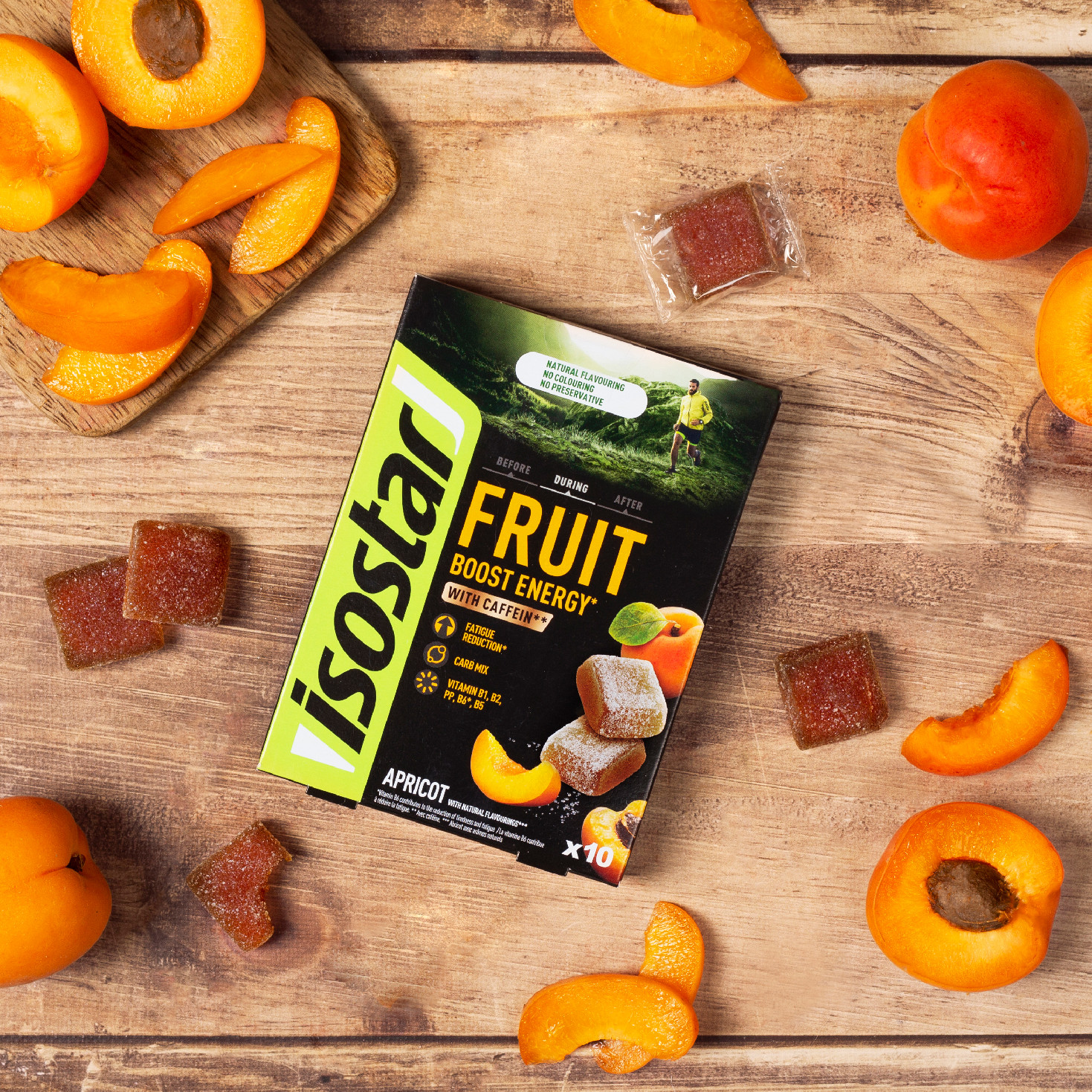 Isostar ENERGY FRUIT BOOST 10x10g MERUŇKA