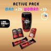 Isostar Long Energy SET ACTIVE PACK MAN +2h WOMAN +3h