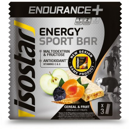 Endurance+ bar 3x35g cereal fruit