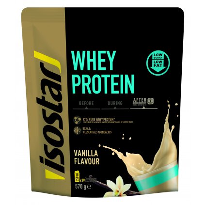 3D Isostar Whey protein saveur vanille Doypack 570 g ENG FR ES NL DE IT 9 CMJN 300dpi