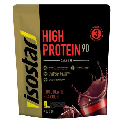 3D Isostar High Protein 90 saveur Chocolat Doypack 400 g ENG FR ES NL DE IT 7 CMJN 300dpi Copie