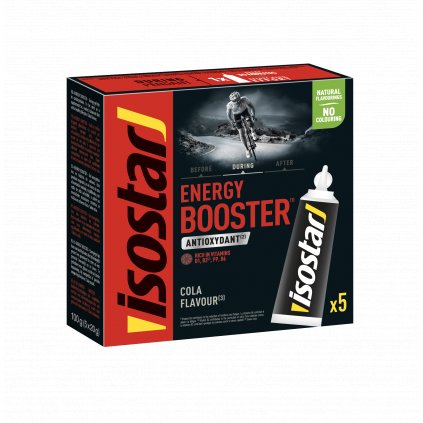 474 isostar energy booster gel 5x20g cola