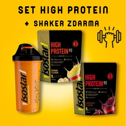 SET HIGH PROTEIN + SHAKER ZDARMA ESHOP