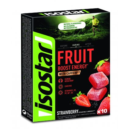 483 isostar energy fruit boost 10x10g jahoda