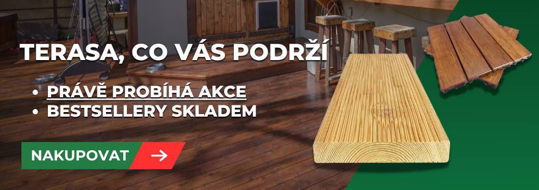 Novinky - terasová prkna