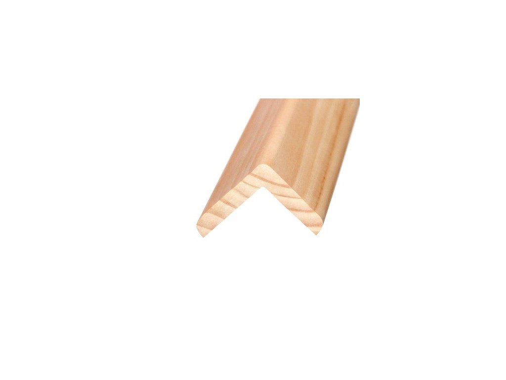 Lišta rohová (vnější) Borovice 30 x 30 x 2500 mm (A)