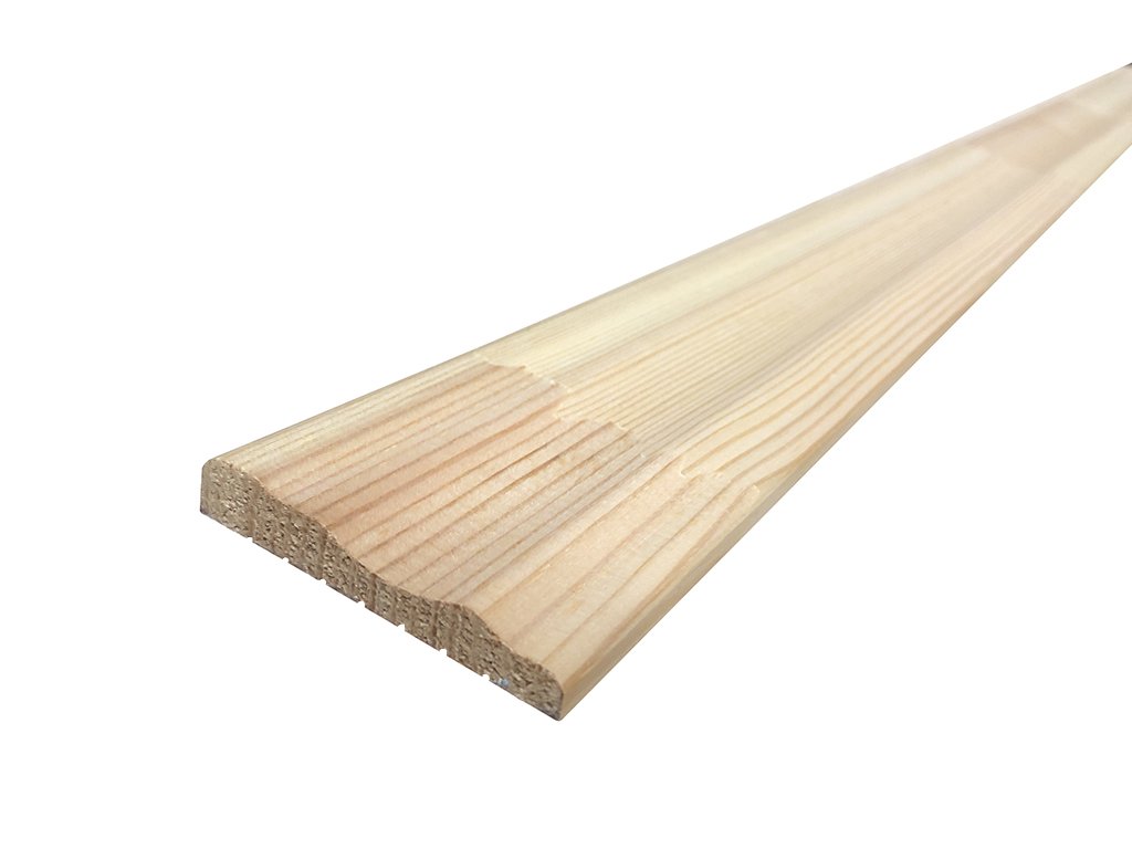 Lišta podlahová (krycí) okrasná Severská borovice 12 x 70 x 2200 mm A ISPAS 1