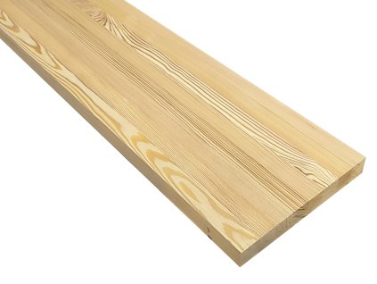 Schodový nášlap (spárovka) sibiřský modřín Gmelinii 40 x 300 x 1000 mm FIX (AB) bez zaoblených hran Ispas 1