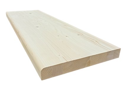 Schodový nášlap Severský smrk 40 x 295 x 995 mm FIX (AB) Ispas 1