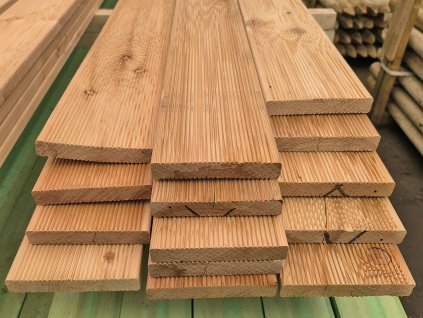 Terasová prkna modřín 24x143x4000 mm výprodej Ispas 1