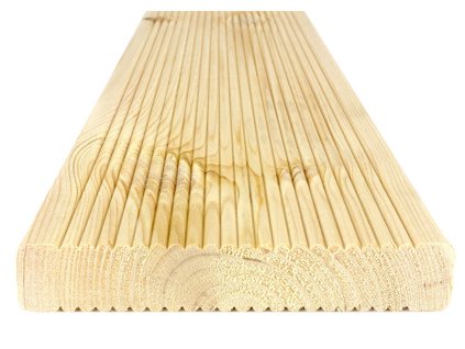 Terasová prkna 28 x 145 x 4800 mm Severská borovice VROUBKY VROUBKY (4ks) AB Ispas 111