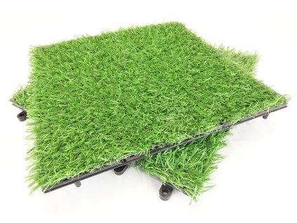 Terasové dlaždice UMĚLÁ TRÁVA 30 x 30 cm Ispas 1