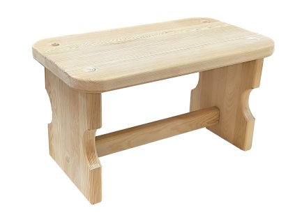 Stolička 45 x 25 x 25 cm sibiřský modřín Ispas 2 2
