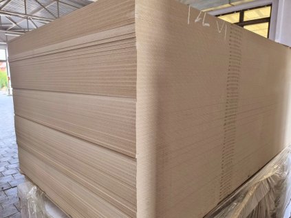 MDF deska surová hnědá 1220 x 2440 mm Ispas 5