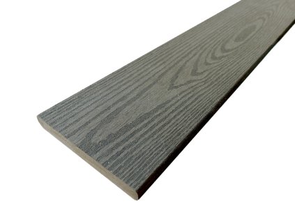 WPC Dřevoplastové plotovky 12 x 98 mm ŠEDÉ, rovné ISPAS 1 1