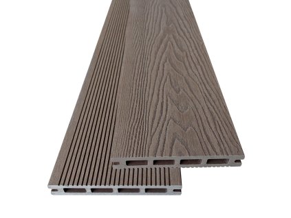 WPC Dřevoplastová terasová prkna 21 x 145 x 4000 mm 3D Coffee ISPAS 1