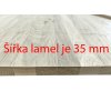 Spárovka dub 20 x 600 x 1000 mm FIX VÝPRODEJ Ispas 2