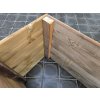 záhon impregnovaná borovice 100 x 50 x 50 vroubky Ispas 4