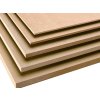 Dřevovláknitá deska MDF surová 1220 x 2440 mm rovná hrana ISPAS 0