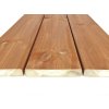 Terasová prkna 27 x 145 mm Severská borovice IMPREGNOVANÁ (AB) HLADKÁ HLADKÁ hnědá ISPAS 3