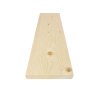 Hoblovaná prkna (plotová) 18 x 120 mm Severský smrk AB zaoblené hrany Ispas 2