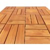 Terasové dlaždice AKÁCIE 30 x 30 cm (12 lamel), golden teak Ispas 4
