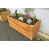 Vyvýšený záhon zahradní 100 x 50 x 50 cm Severská borovice (hladký)