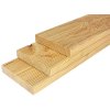 Terasová prkna 27 x 143 mm Sibiřský Modřín (BC) dřážka dřážka Ispas 2
