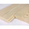 Obkladové palubky FASÁDNÍ 19 x 121 mm Severský smrk bez spodních drážek AB ISPAS 4