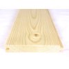 Obkladové palubky FASÁDNÍ 19 x 121 mm Severský smrk bez spodních drážek AB ISPAS 1
