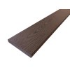 WPC Dřevoplastové plotovky 12 x 98 x 2000 mm HNĚDÉ, rovné ISPAS 3