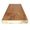Terasová prkna 27 x 145 mm Severská borovice IMPREGNOVANÁ (AB) HLADKÁ HLADKÁ hnědá ISPAS 1