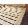 Postel RUSTIKÁLNÍ 180 x 200 cm Severská borovice doprava ZDARMA po Středočeském kraji ISPAS 6