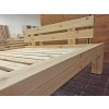 Postel RUSTIKÁLNÍ 180 x 200 cm Severská borovice doprava ZDARMA po Středočeském kraji ISPAS 4