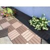 WPC Dřevoplastové terasové dlaždice 300 x 300 x 22 mm CLICK&GO Mocha ISPAS 12