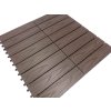 WPC Dřevoplastové terasové dlaždice 300 x 300 x 21 mm CLICK&GO 3D Walnut ISPAS 4